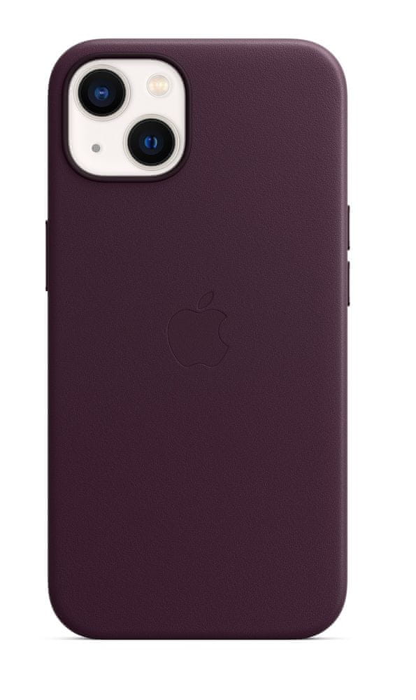 Apple iPhone 13 Leather Case with MagSafe - Dark Cherry MM143ZM/A - použité